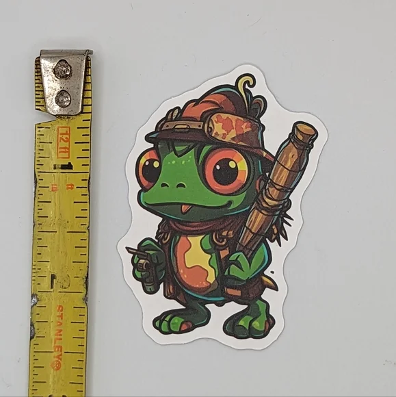 Frog Sticker - Picture 2 of 2